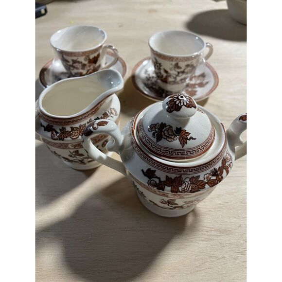 Nasco Indian Tree mini tea set - Picture 7 of 8